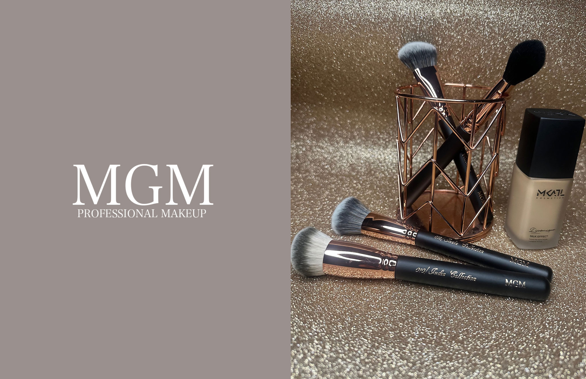 Brochas de maquillaje profesional